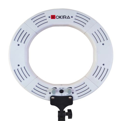 Лампа кольцевая OKIRA LED RING 336 CY белая (Уценка) У-67 - изображение
