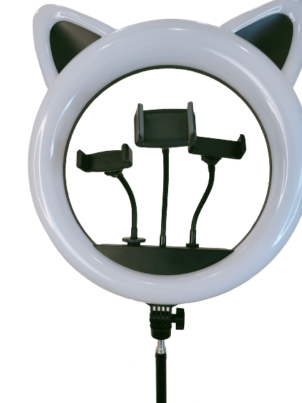 Кольцевая светодиодная бестеневая лампа OKIRO LED RING CAT 408 - изображение 12