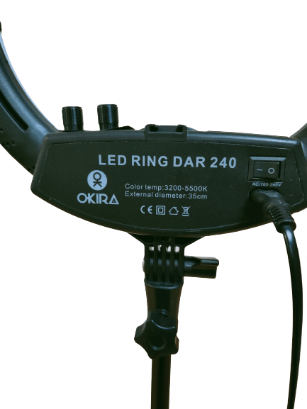 Лампа кольцевая OKIRA LED RING DAR 240 (12 дюймов) - изображение 13