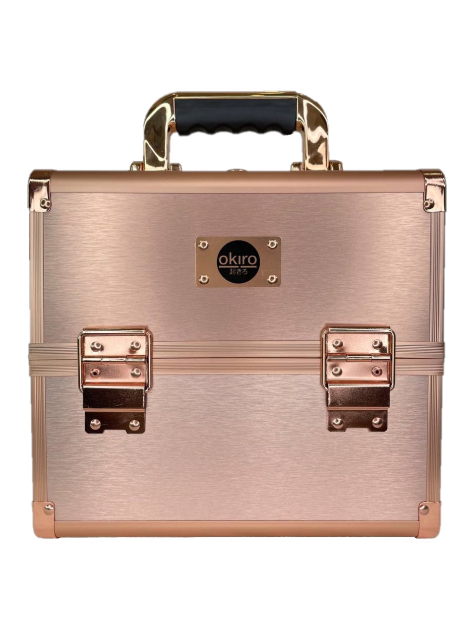 Бьюти кейс для косметики OKIRO CWB 5350 розовое золото (Уценка) У-58 - изображение
