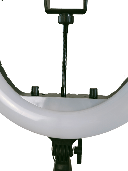 Кольцевая светодиодная бестеневая лампа OKIRO LED RING 300 RGB 36 см - изображение 16