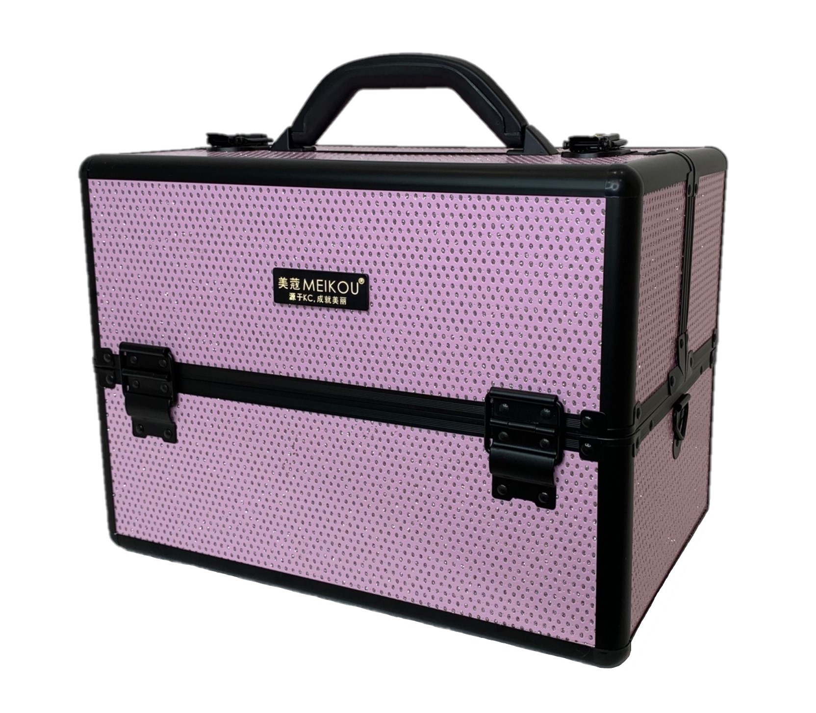 Бьюти кейс для косметики KС-238 розовый - изображение