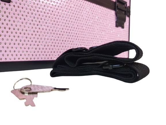 Бьюти кейс для косметики KС-238 розовый - изображение 5