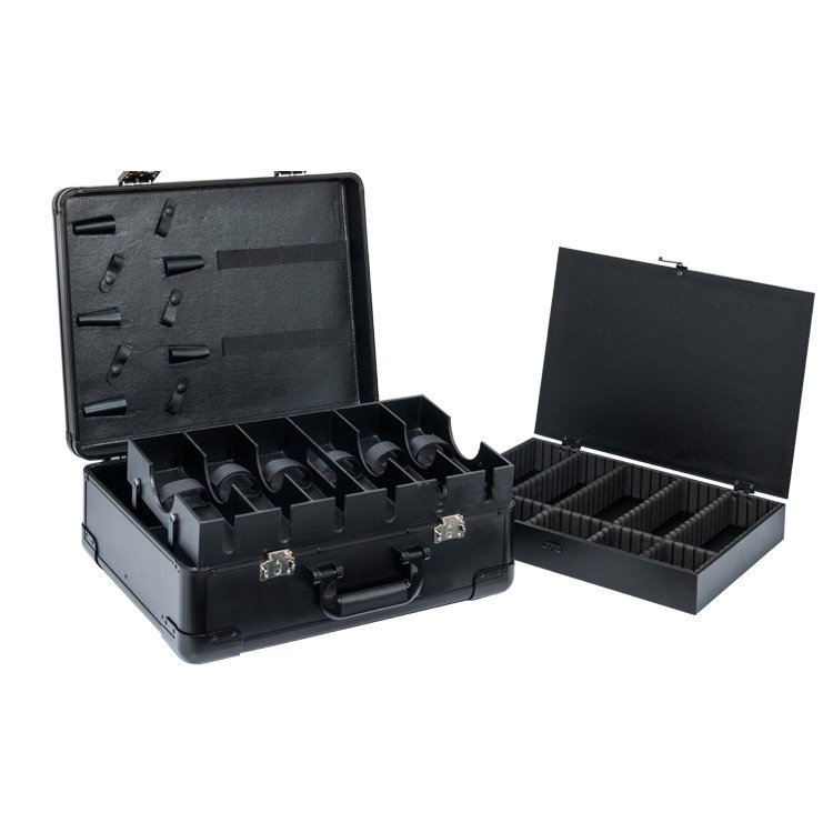 Кейс чемодан для барбера (парикмахера) OKIRO KC-RH01 (черный) - изображение