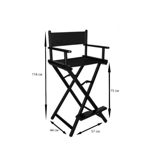 Разборный современный стул визажиста из алюминия Уценка У-92 - изображение 10