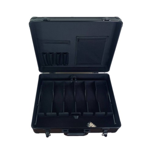 Кейс чемодан для барбера (парикмахера) OKIRO BC 001 (черный) - изображение 8