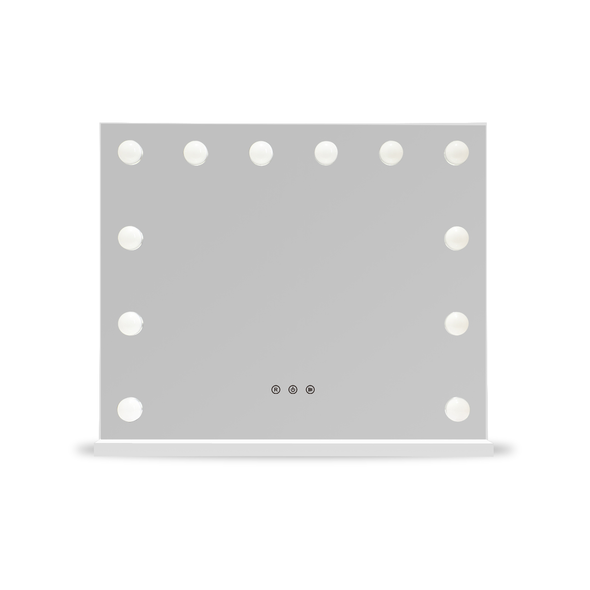 Зеркало гримерное DP334 (белый) (Уценка) У-72 - изображение