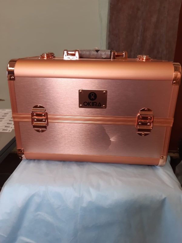 Бьюти кейс для косметики OKIRO CWB7350 розовое золото (уценка) У-31 - изображение 8