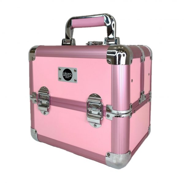 Бьюти кейс для косметики OKIRO MUC 054 розовый - изображение 4