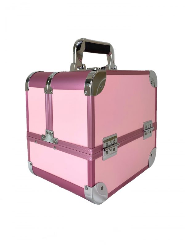Бьюти кейс для визажиста OKIRO MUC 002 розовый - изображение 3