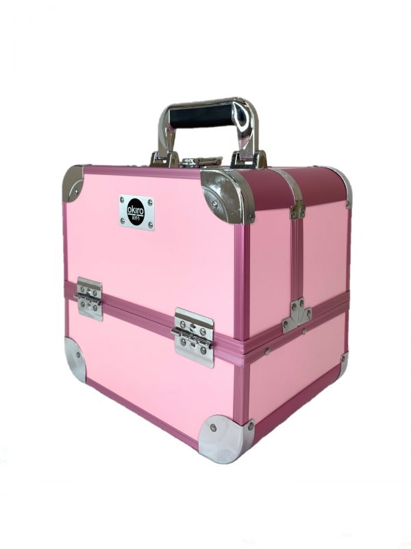 Бьюти кейс для визажиста OKIRO MUC 002 розовый - изображение 2