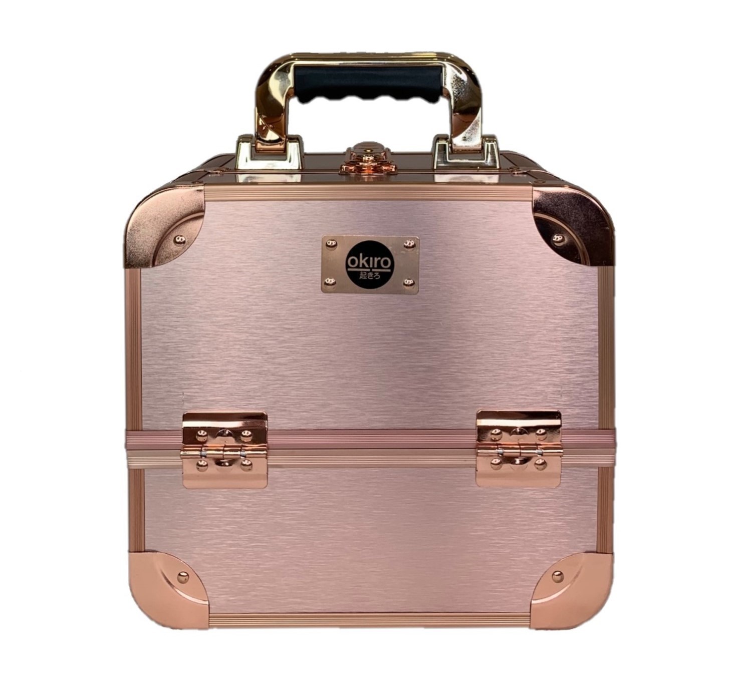 Бьюти кейс для визажиста OKIRO MUC 002 розовое золото - изображение