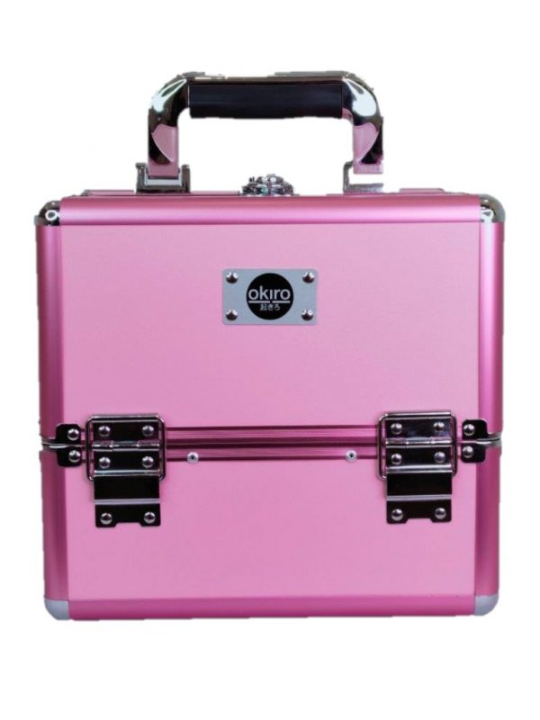 Бьюти кейс для косметики OKIRO MUC 003 розовый (Уценка) У-21 - изображение 1