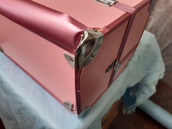 Бьюти кейс для косметики OKIRO CWB 6350 розовый (уценка) У-20 - изображение 9