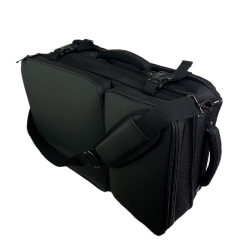 Рюкзак-чемодан для барбера (парикмахера) OKIRO PRO B2 черный - изображение 11