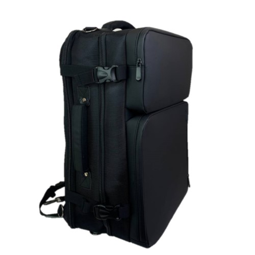 Рюкзак-чемодан для барбера (парикмахера) OKIRO PRO B2 черный - изображение 6