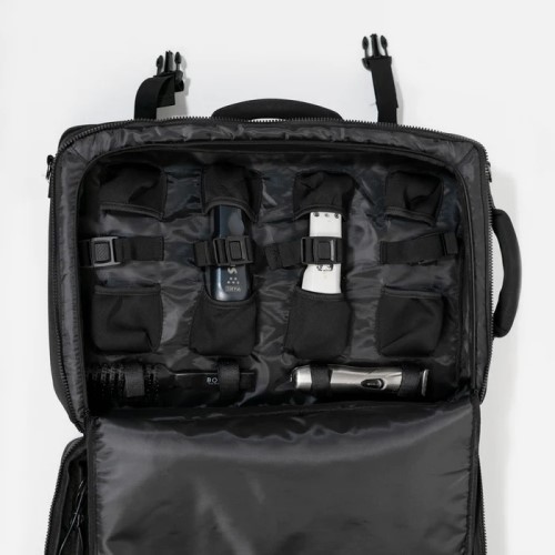 Рюкзак-чемодан для барбера (парикмахера) OKIRO PRO B2 черный - изображение 18