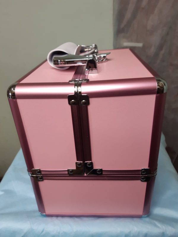 Бьюти кейс для косметики OKIRO MUC 003 розовый (Уценка) У-21 - изображение 15