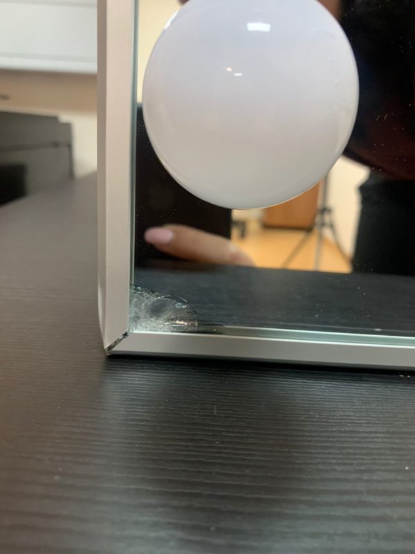 Зеркало гримерное L606V12 (белое) (Уценка) У-42 - изображение 16