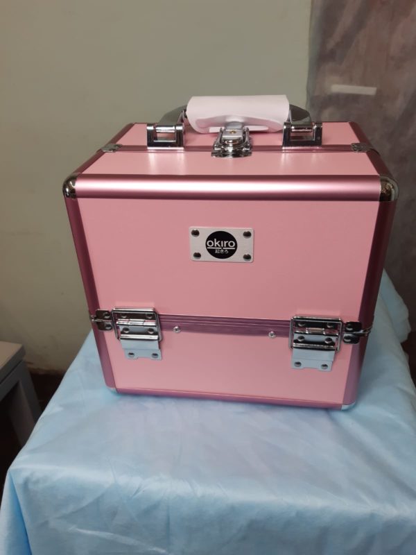 Бьюти кейс для косметики OKIRO MUC 003 розовый (Уценка) У-21 - изображение 14