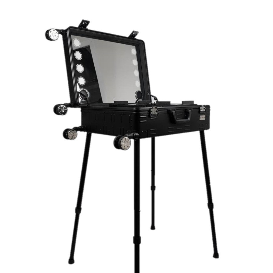 Мобильная студия визажиста черная KONCAI KC 215 N - изображение