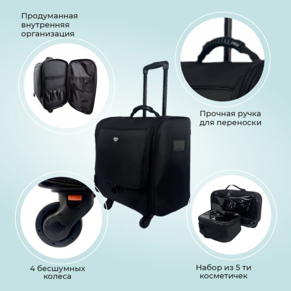 Сумка-чемодан для визажиста OKIRO KC N66 - изображение 4