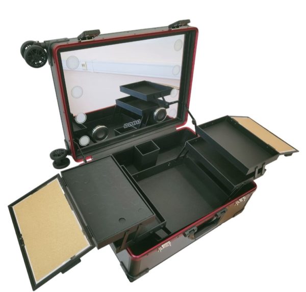 Мобильная студия визажиста LC 6024 черный размер L - изображение 7