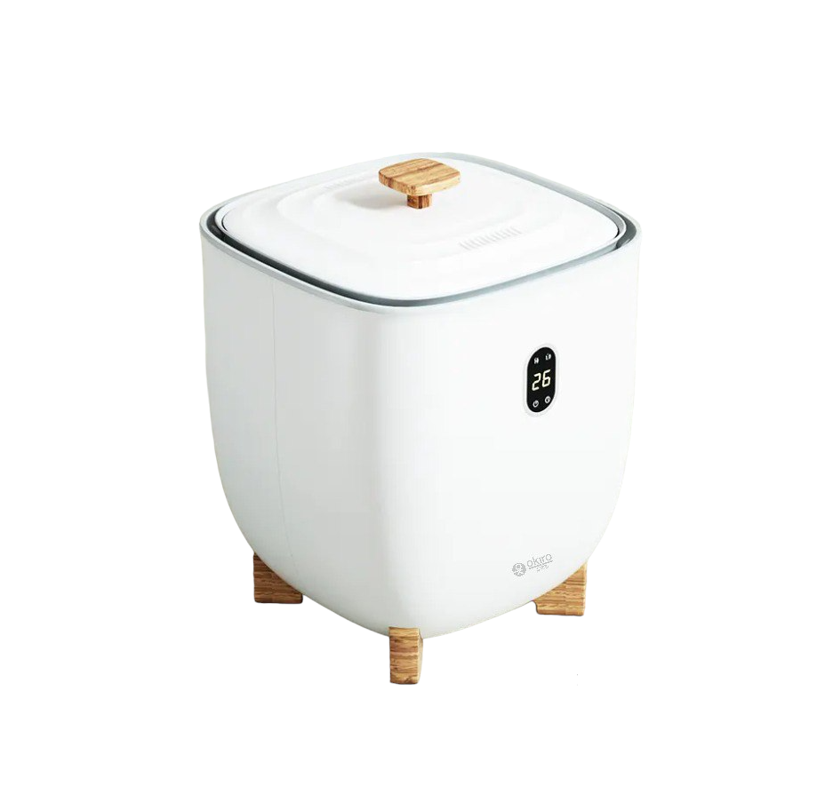 Нагреватель для влажных и сухих полотенец OKIRO E 1675 белый (25 литров) - изображение