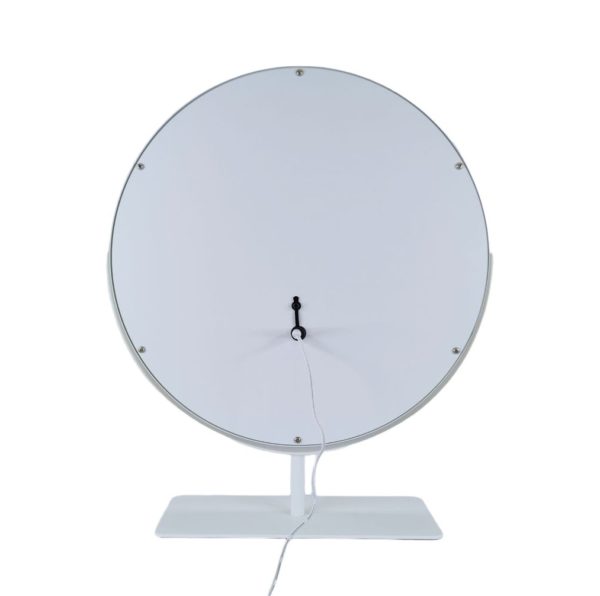 Зеркало гримерное настольное круглое DP 231 L (белое) - изображение 9